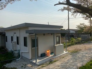 衛生管理区域衛生施設建設工事 の施工写真