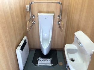 おんたけ銀河村キャンプ場　トイレ新築工事 の施工写真 5枚目