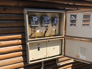 某所集合住宅　分電盤更新工事 の施工写真 3枚目