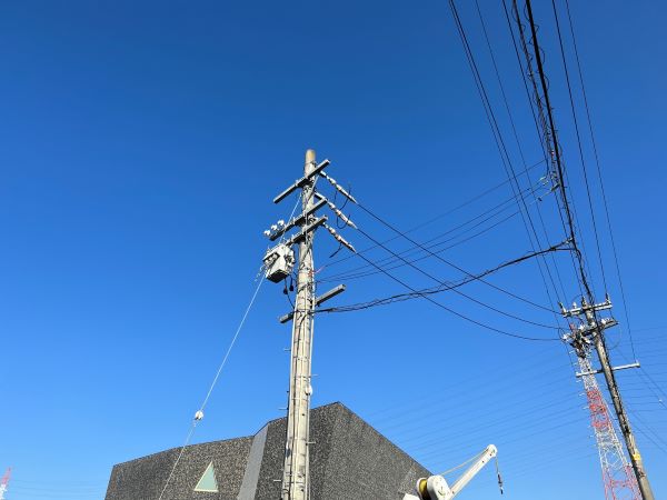 図書館/受変電設備改修工事 の施工写真