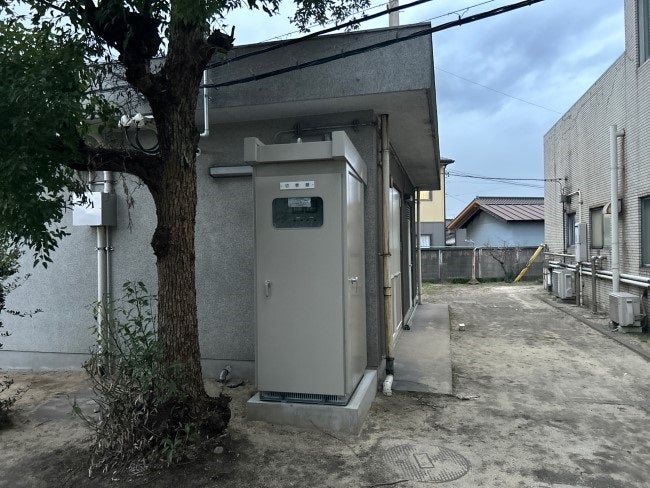 知多保健所非常用発電機72時間化改修工事 の施工写真 3枚目